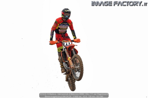 2019-02-10 Mantova - Internazionali di Motocross 00964 125cc 717 Jan Wagenkneicht